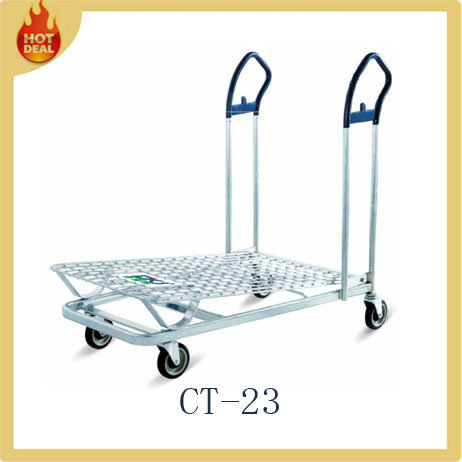 Cheap Powder Coated Carbon Steel Warehouse Trolley (CT-023)