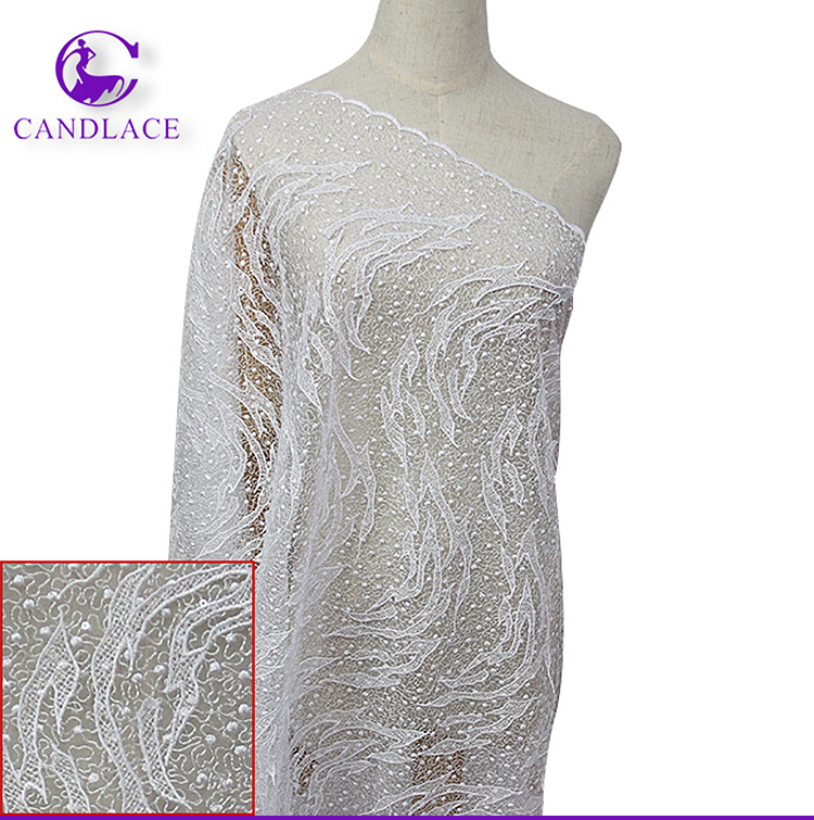 New Arrival Chemical Lace Embroidery Fabric for Lady