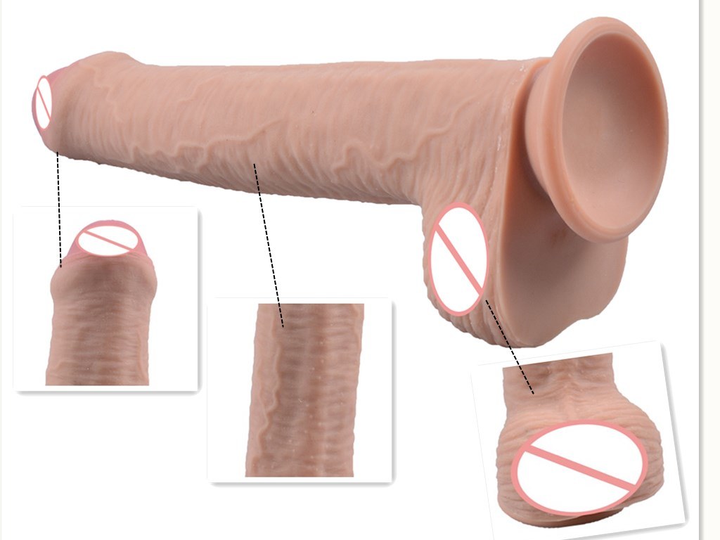 Realistic Dildo Big Dildo Vibrator Strapon Penis Suction Cup Sex Toys for Woman