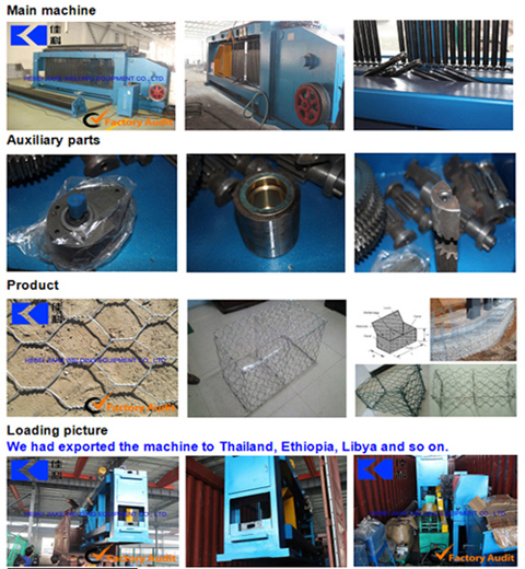 Simens Electronics Automatic Hexagonal Gabion Wire Mesh Machine