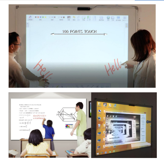 3D Laser Emitter Wii Remote Interactive Whiteboard for Children Learning