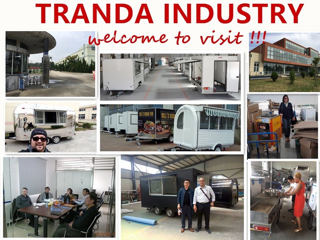 Australia Standard 4 Meters Mobile Kitchen Food Trailer