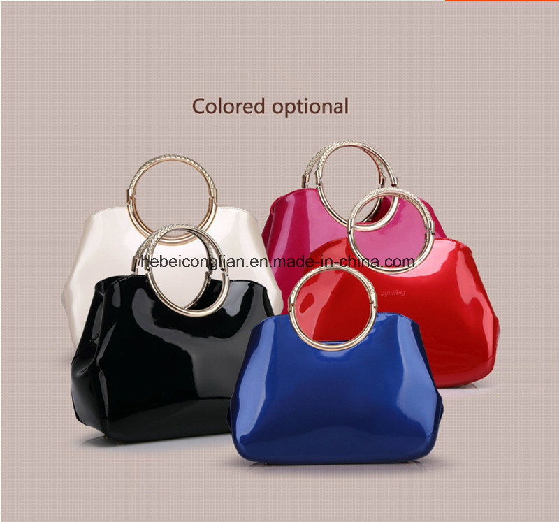 New Style PU Lacquer Shell Handbag Shoulder Women's Leisure Bag