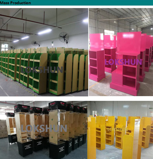 Manufacture Custom Retail Wooden Display Rack