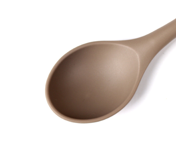 Silicone Dipper with Wooden Handle