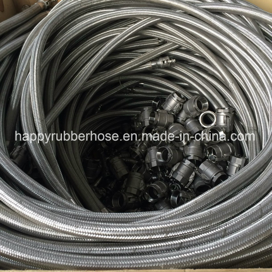 Ss304 Stainless Steel Braided Flexible Metal Hose Assembly