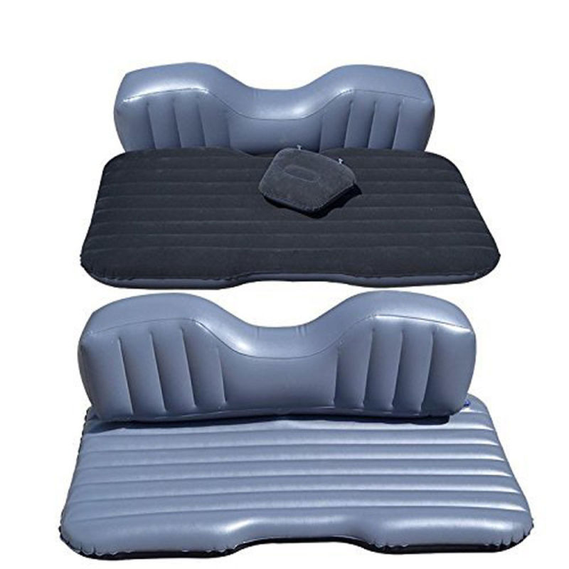 Car Air Bed Travel Inflatable Mattress Back Seat Cushion Camping Bk Outdoor Sofa