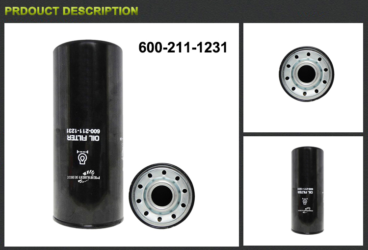Diesel Engine Parts John Deere Car Oil Filter 600-211-1231
