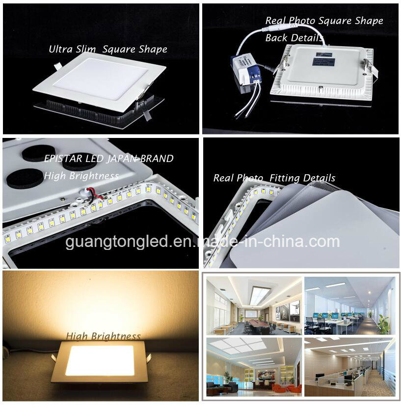 Factory Price 3W Square LED Panel Light with High Quality