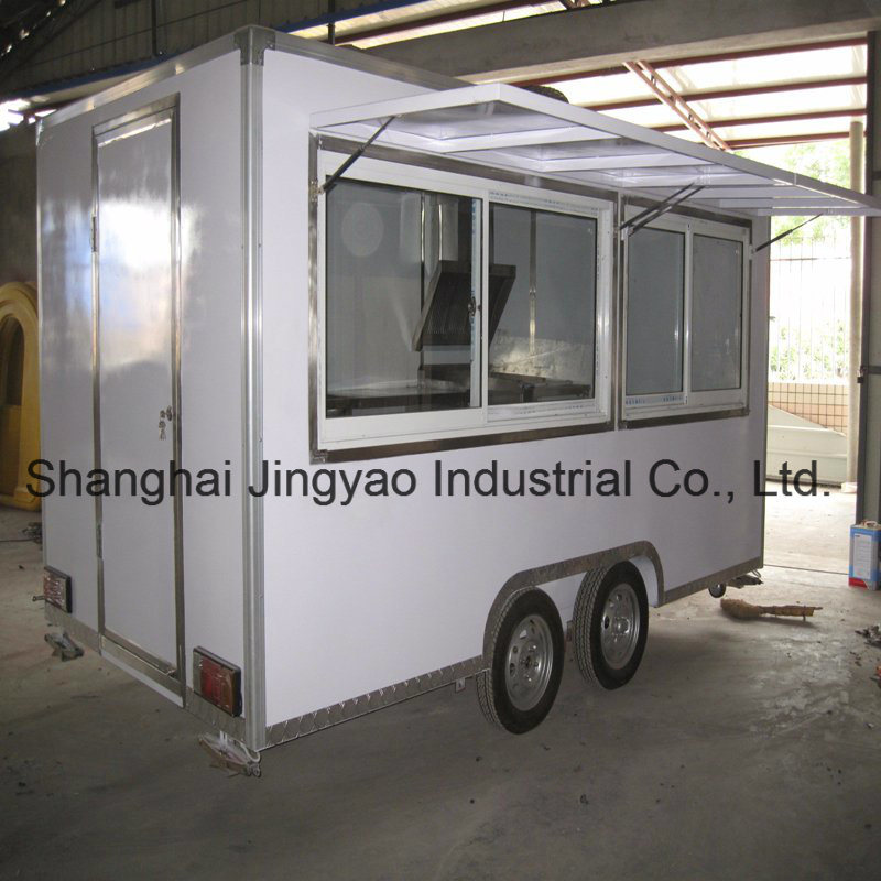 Customized Mall Vending Electric Ice Cream Coffer Mobile Coffee Street Cold Drinks Easy Operation BBQ Kitchen Shop Food Cart Mobile Food Trailer Food Truck