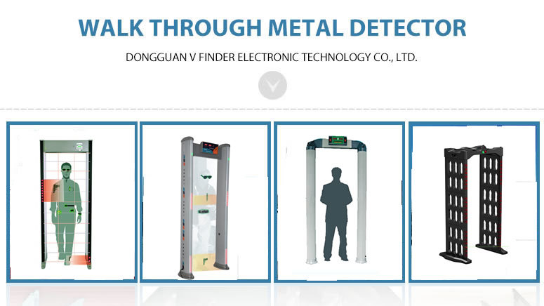 33 Zone Security Detection Door Frame Walk Through Metal Detector