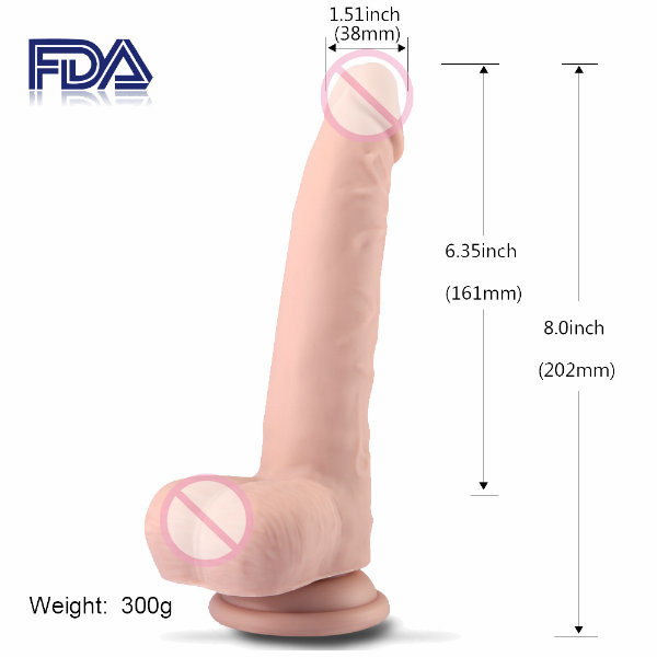 2018 Professional China Manufacturer Silicone Penis Sex Toy for Women (DYAST375A)