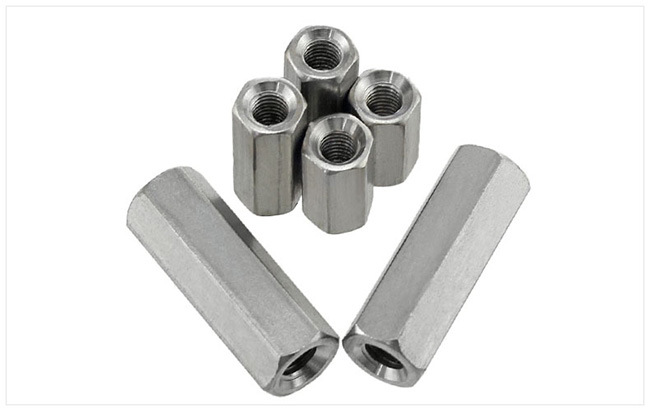 DIN 6334 Stainless Steel Hexagon Coupling Nut