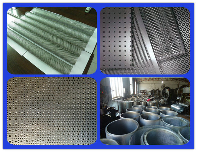 Galvanized Perforated Hole Punched Wire Mesh