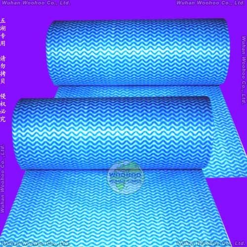 Spunlace Nonwoven Roll Cloth for Household & Office Clean-up