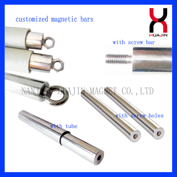 Industrial Application Strong Rod Magnet 12000GS