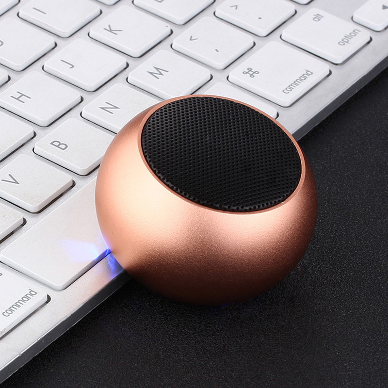 Luxury Heavy Bass Mini Handfree Speaker latest Tws Intelligent One Drag Two Wireless Bluetooth Portable Speakers