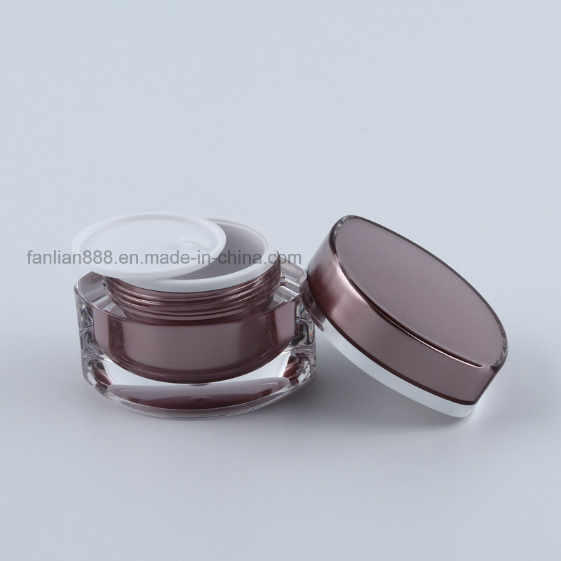 Acrylic Eye Shape Cream Jars for Cosmetic Packaging