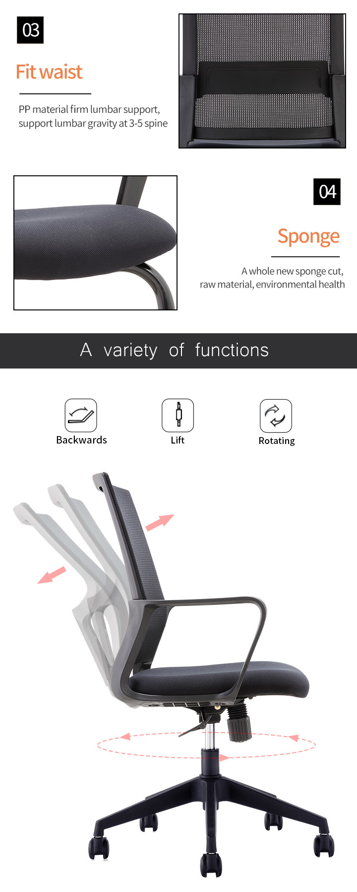 Popular Chair for Office, Meeting, Conference or Boardroom