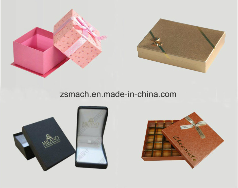 Automatic Rigid Box/Boutique Box/Gift Box/Paperboard Box/Cardboard Box/Greyboard Box Making Machine
