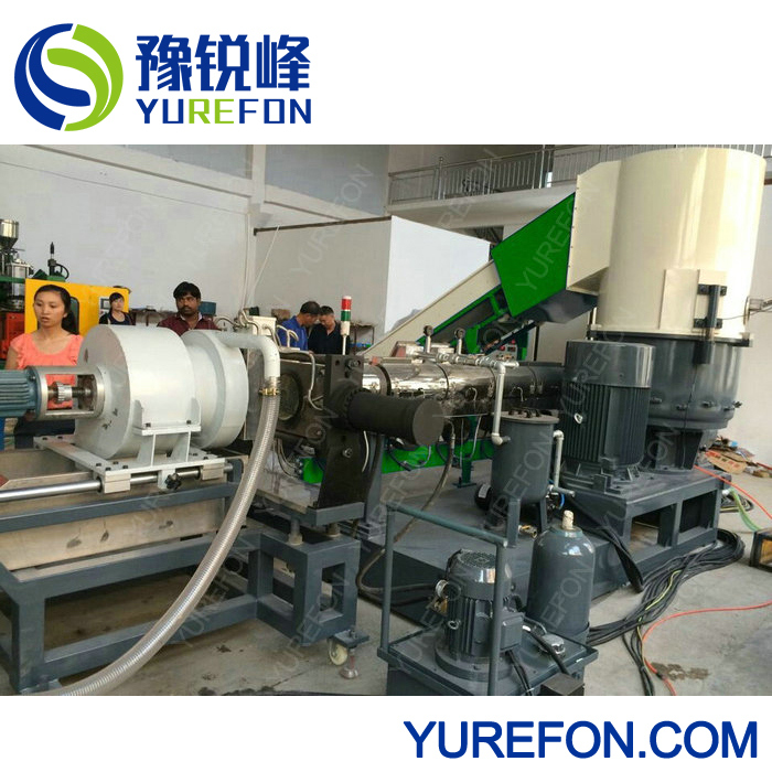 Die-Head Cutting Watering Cooling Recycling Pelletizing Machine