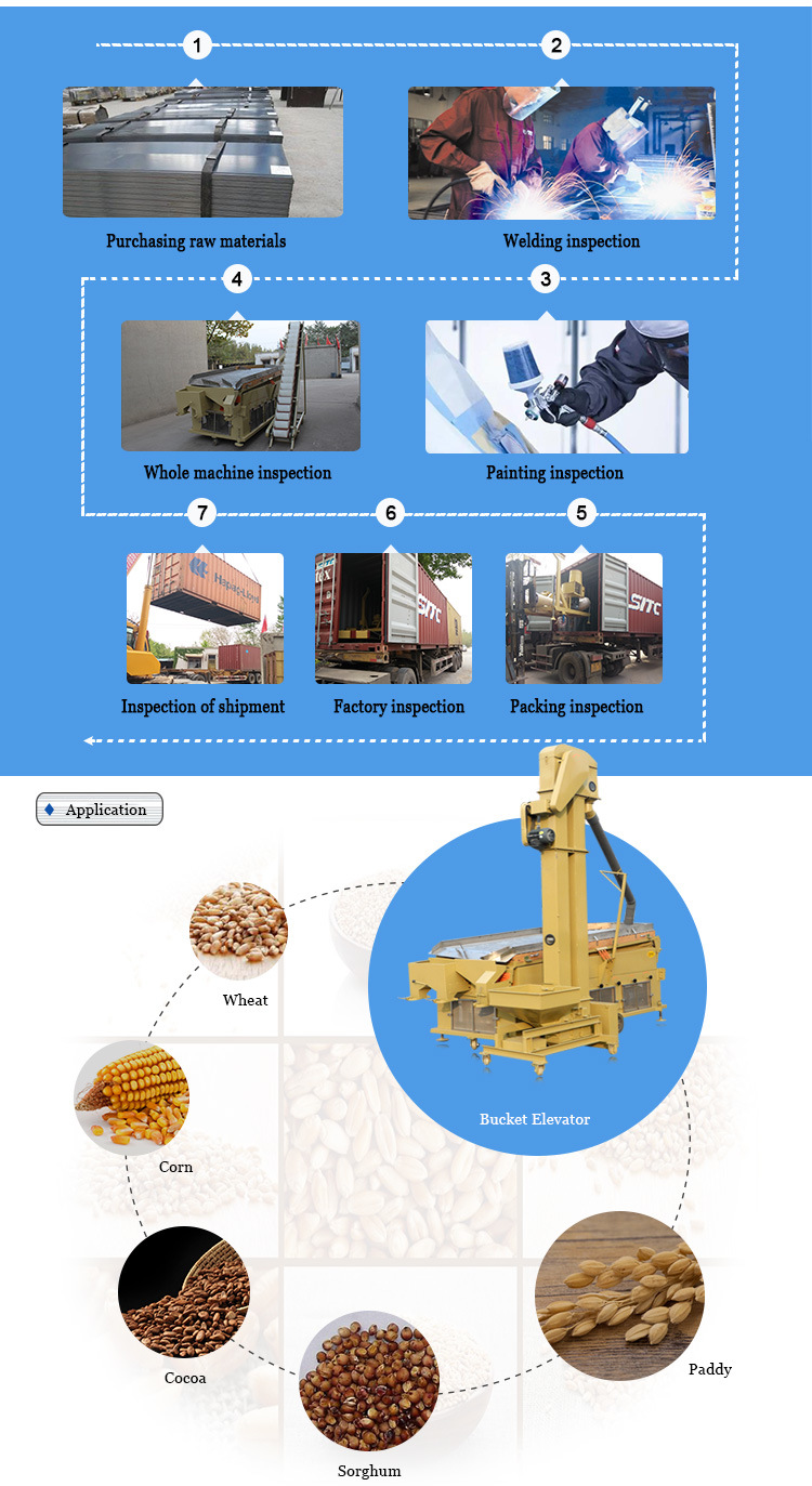 Wheat Barley Suction Separating Machine