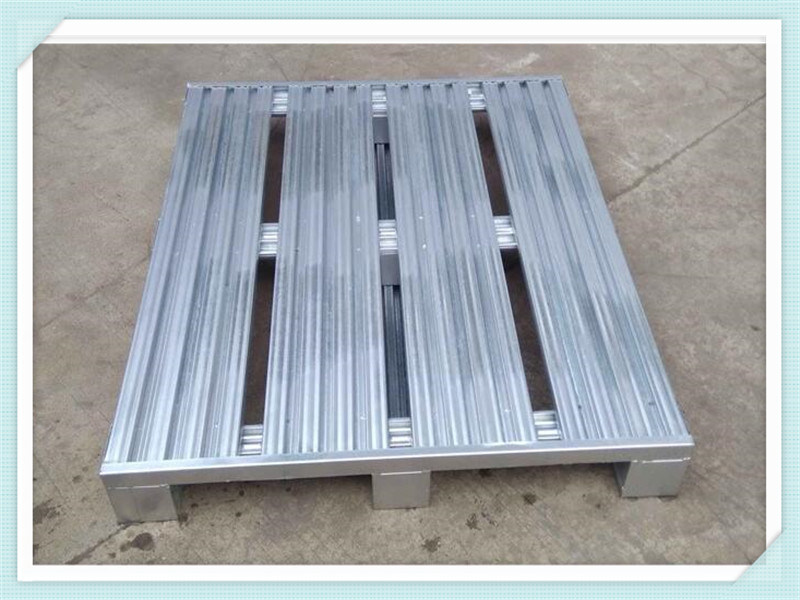 Galvanized Strong Steel Metal Pallet Match with Lifts