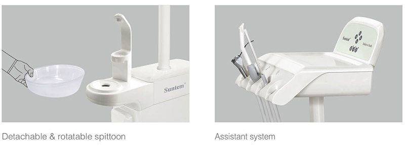 2018 New Design Suntem 520 Dental Chair Unit