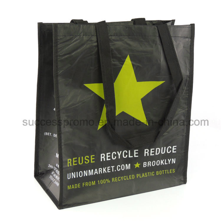 High Quality Reusable Promotion Laminated Recycled RPET Shopping Bag