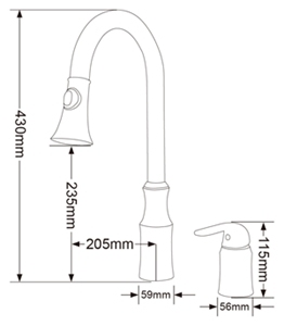 Kitchen Mixer Faucet Sink Faucet Kitchen Tap Mixer Tap