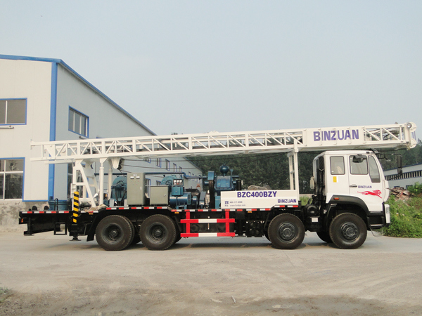 400m Truck Mounted Portable Water Well Drilling Rig