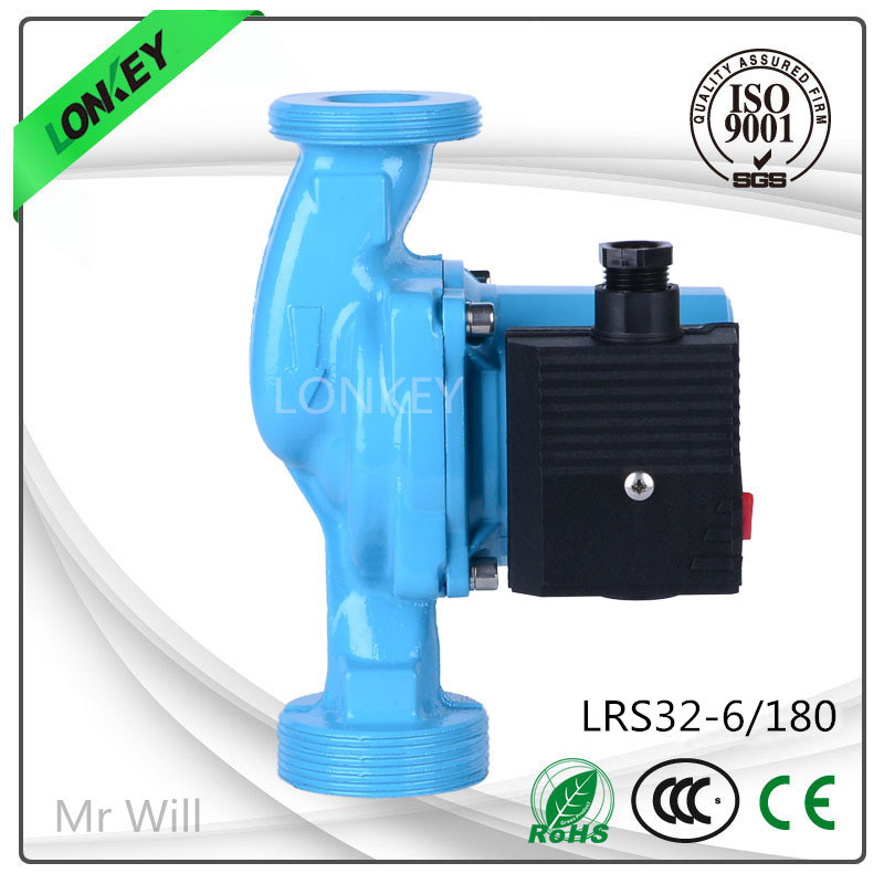 100W Three Speed Household Cast Iron Wilo Circulation Pump: Lrs32-6s/180