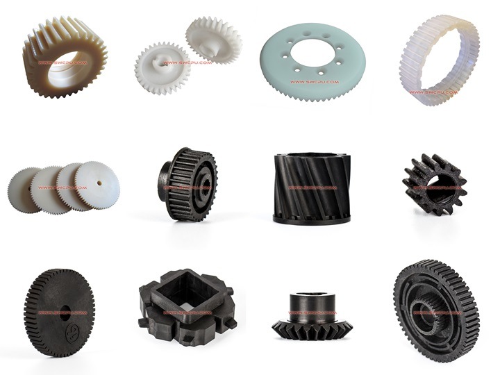 Injection Molded POM Plastic Internal Ring Gear Wheel for Shredder