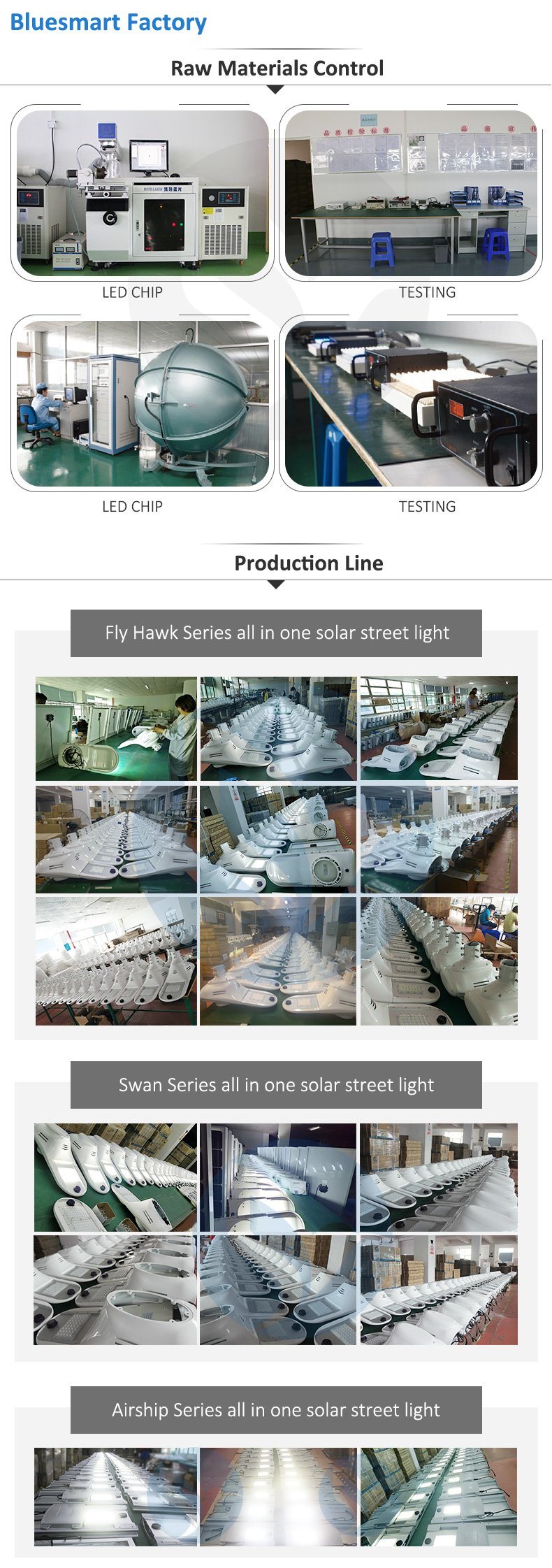 Chinese Manufacturer Solar LED Products Street Light