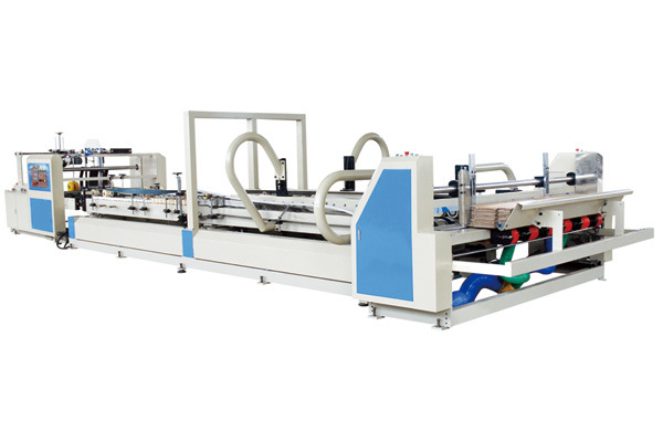 Automatic Carton Box Folding Gluing Machine