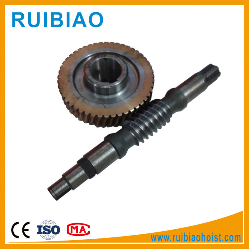 Customized Brass Worm Gear and Shaft Worm Wheel