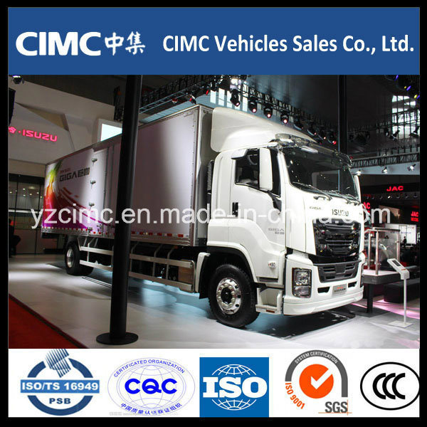 Brand New China Isuzu Giga V61 4X2 Van Cargo Truck with Isuzu Engine