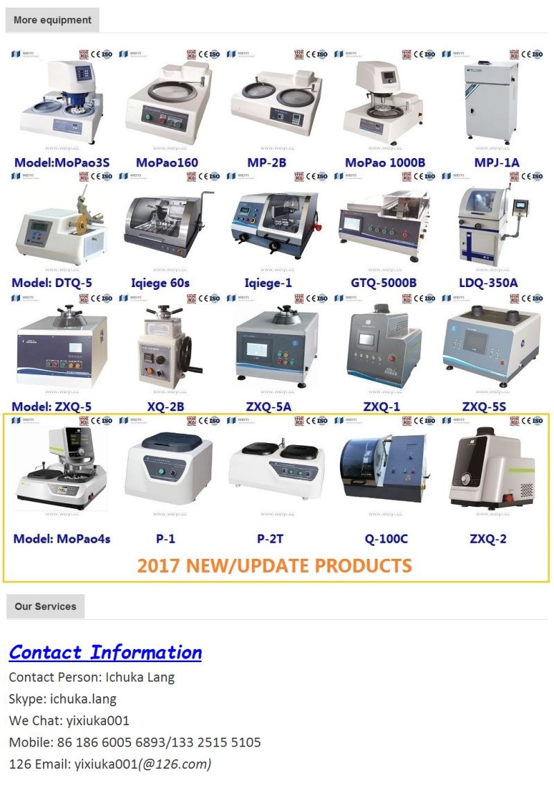 Iqiege-1 Manaul & Automatic Cutting Machine for Lab Equipment