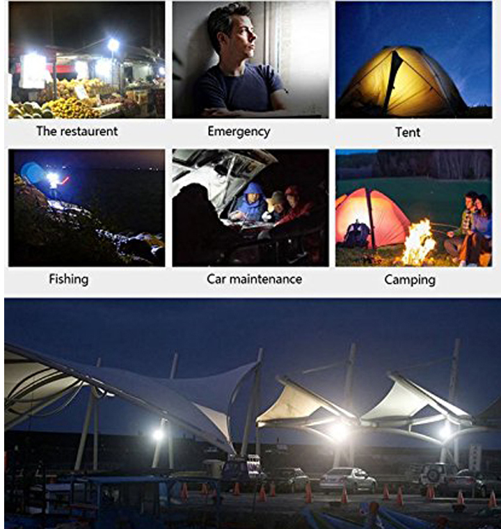 Long Life Light Touch Night E27 LED Lamp Rechargeable Emergency Light LED Bulb