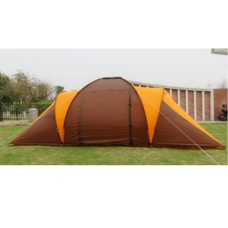 Three Bedrooms One Hall 8- 10 Person Rainproof Camping Tent