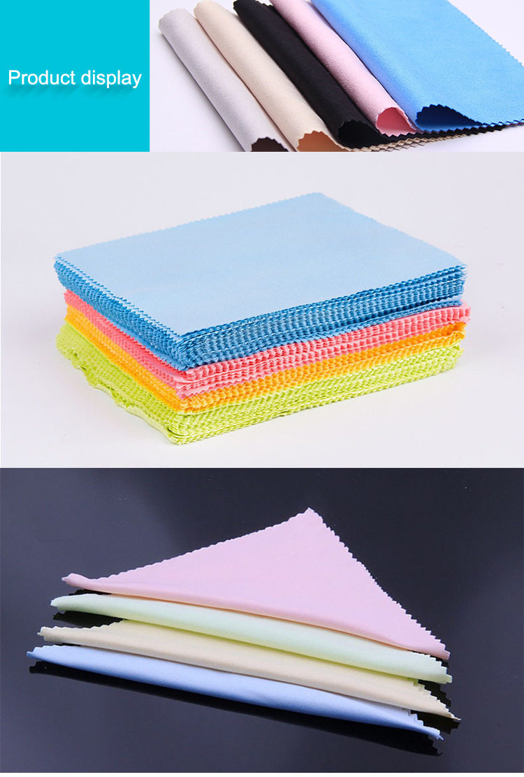 Wholesale Custom Print Mobile Phone Screen Microfiber Cleaning Cloth Digital Printing Lens Sunglasses Glasses Eyeglass Sticky Eyewear Microfiber Sticker Cleaner