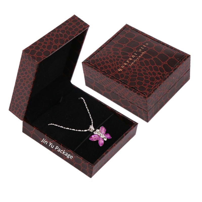 Elegancy Custom Plastic Leather Paper Gift Jewelry Packaging Boxes