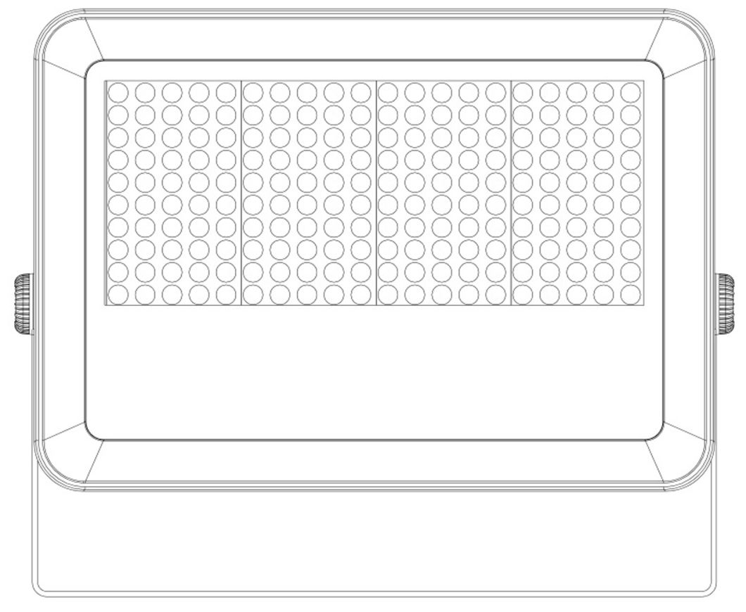 New Design Slim Type LED Flood Light 100W 120W 150W 200W 250W