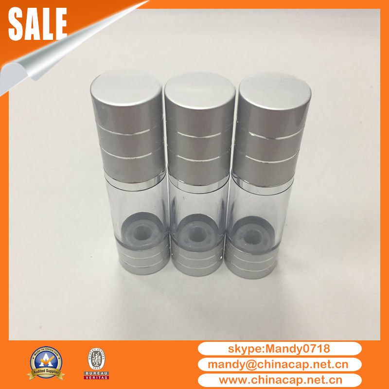 30ml Round Empty Airless Pump Bottle for Perfume Packaging