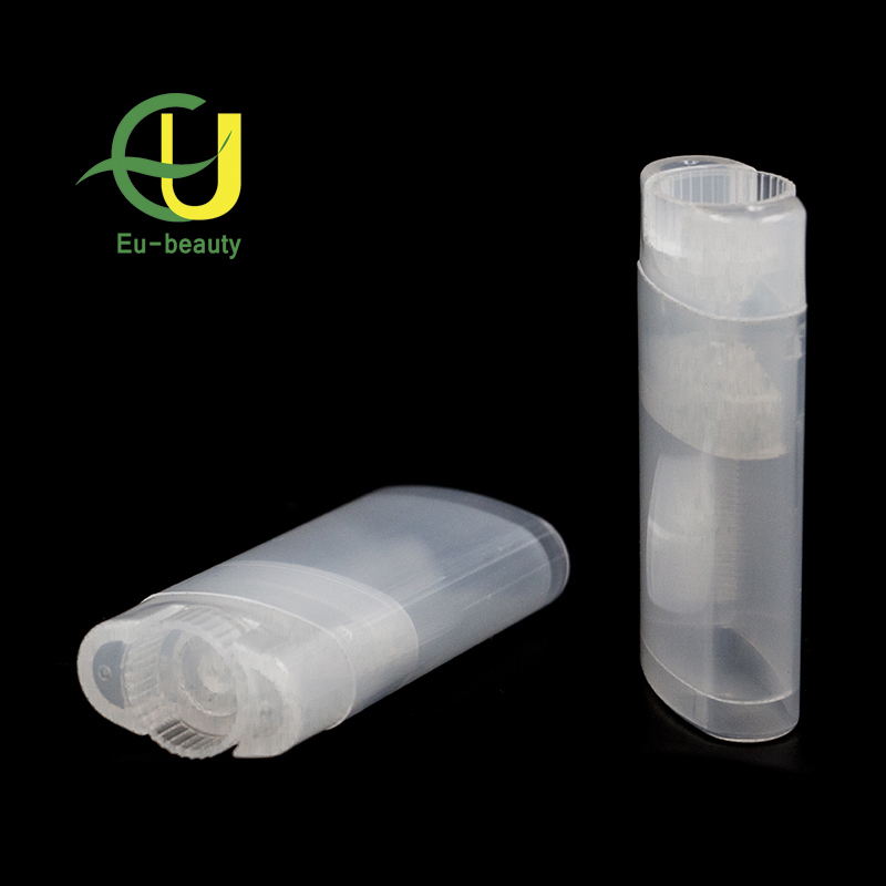 15g Oval Clear Lip Balm Tube, Lipstick Case