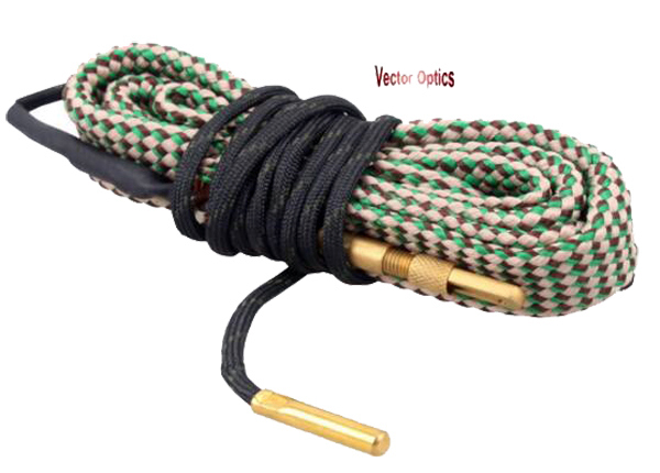 Wholesale Vector Optics Best Boresnake / Bore Snake...308 7.62mm Barrel Rifle Pistol Handgun Shot Gun Cleaning Cleaner Kit Maintenance with Bronze Brush Gun Oil