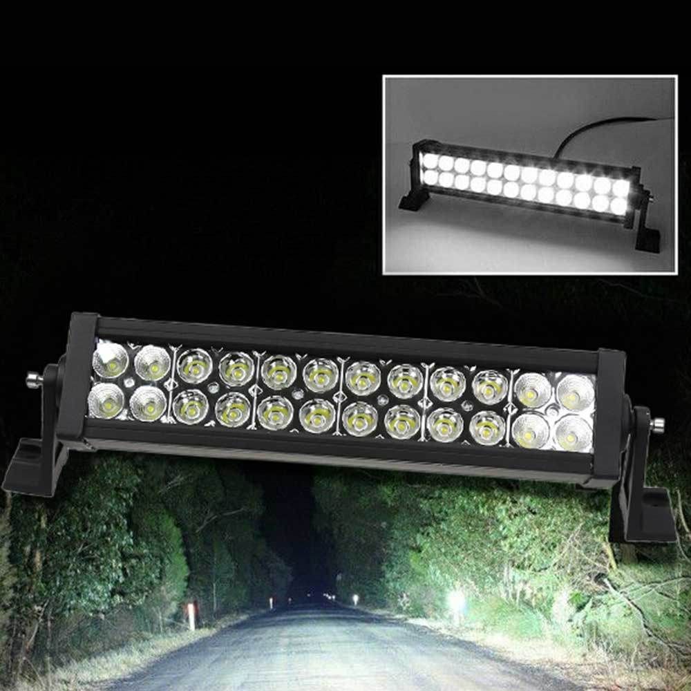 Waterproof 72W 9-30V DC LED Car Light Driving Light Bar