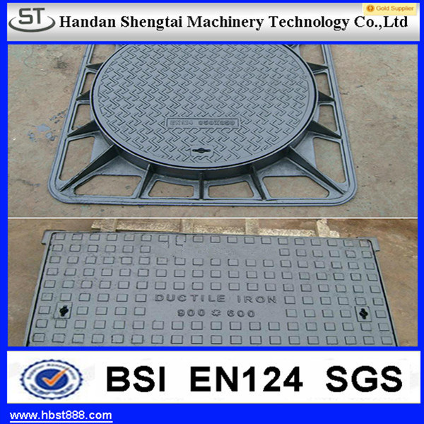 Alibaba Hot Dipped Galvanized Manhole Covers and Frame/Catwalk Steel Grating