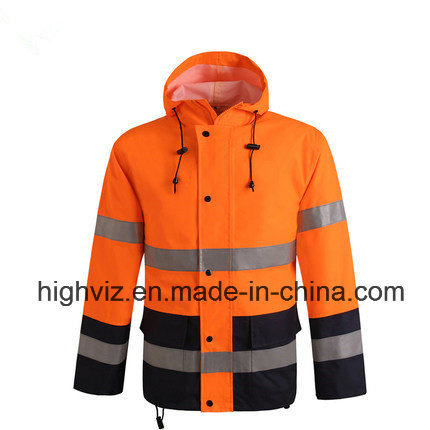 Safety Raincoat with ANSI Standard (C2447)