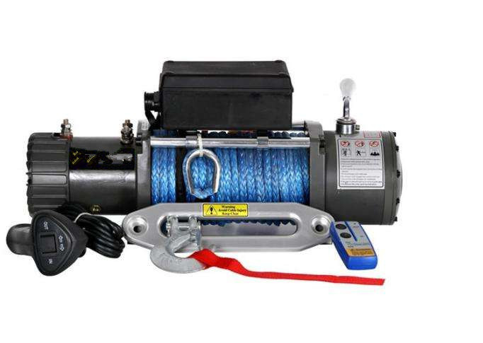 4X4 12000 Lb Truck Winch with Synthetic Rope
